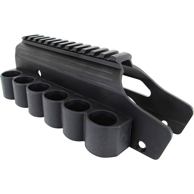 TacStar 6-Shot Sidesaddle Shell Carrier For Remington 870 – Made In USA, Lifetime Warranty, 12 Gauge